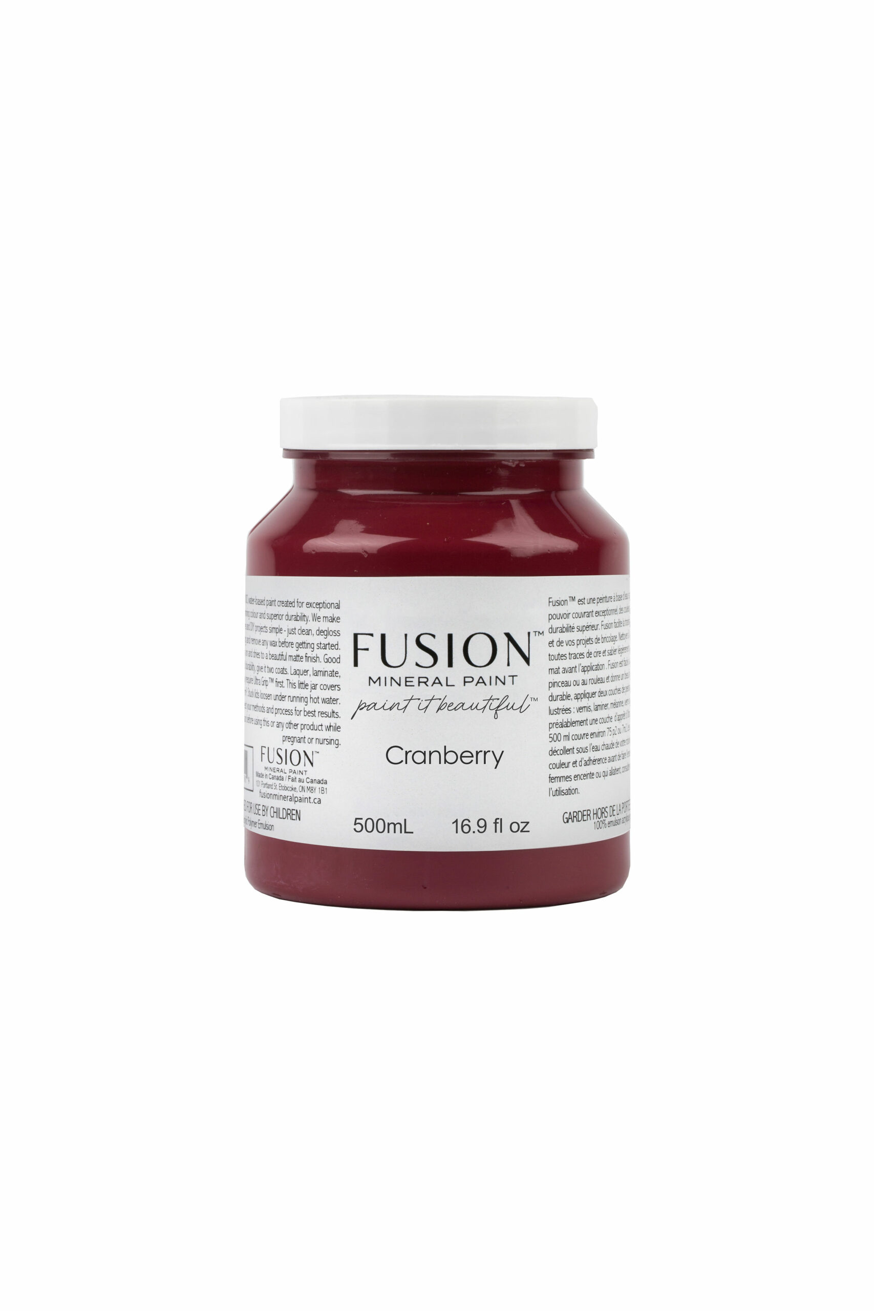 fusion mineral paint cranberry pint