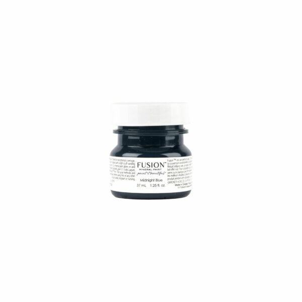 fusion mineral paint midnightblue tester
