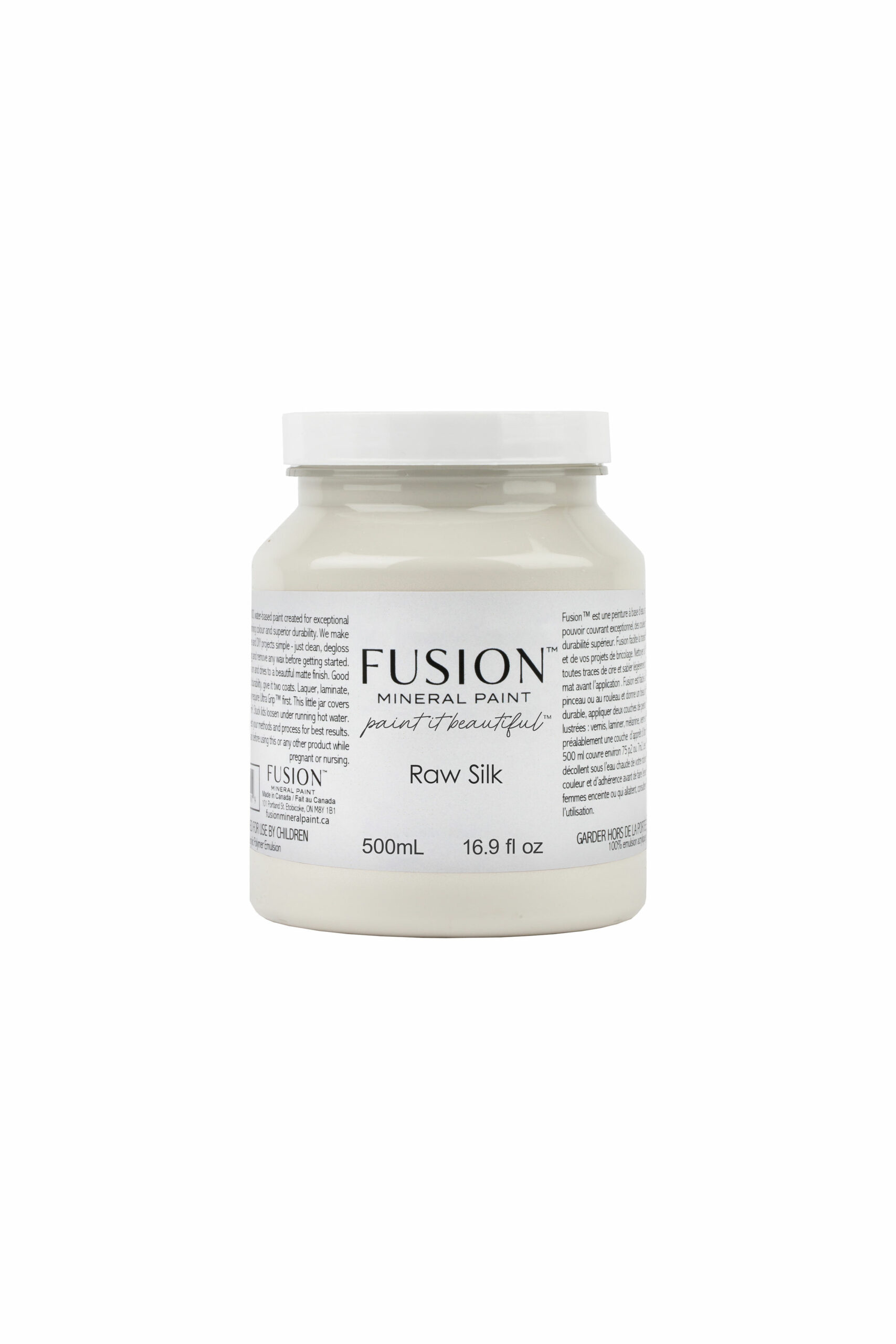 fusion mineral paint rawsilk pint