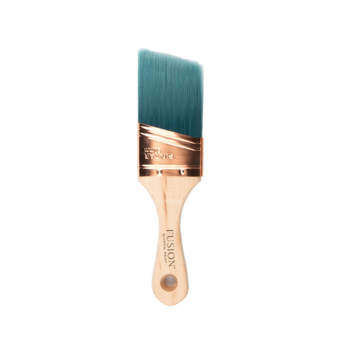 fusion mineral paint brush synthetic angled