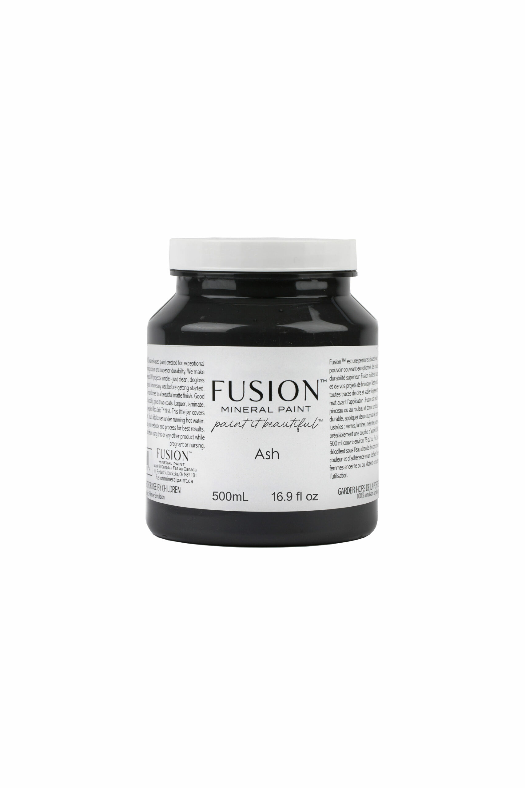 fusion mineral paint ash pint