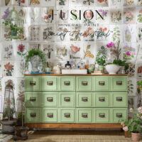 15 Fusion Mineral Paint Conservatory Apothecary Chest WR 220706 12541