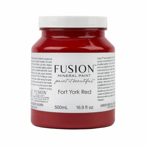 fusion mineral paint fortyorkred pint