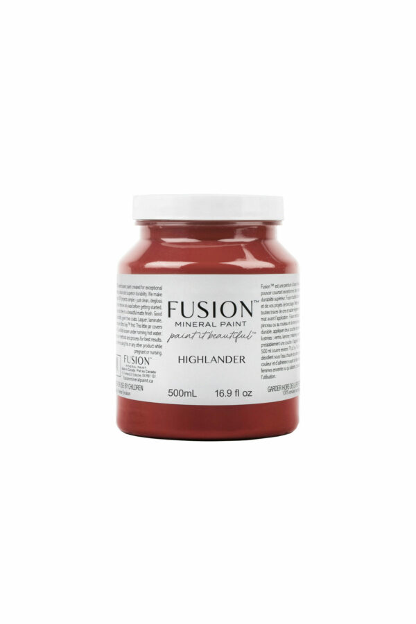 fusion mineral paint highlander pint