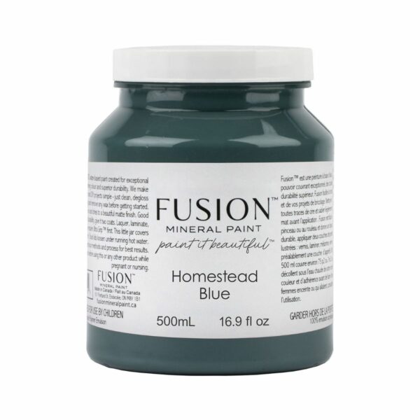 fusion mineral paint homesteadblue pint