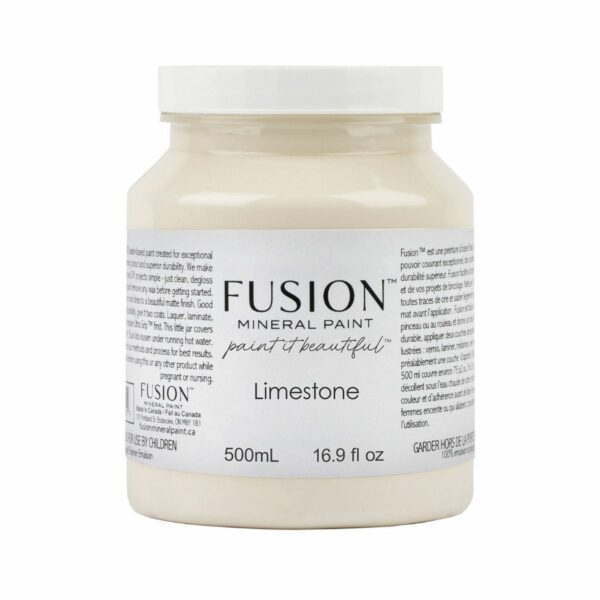 fusion mineral paint limestone pint