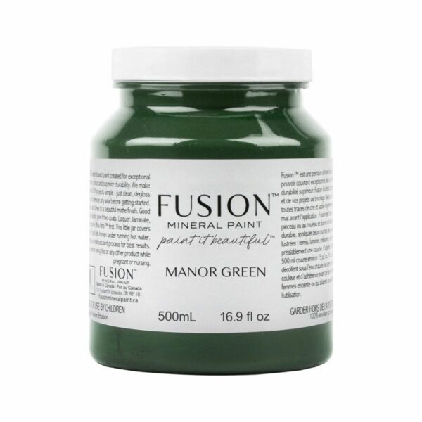 fusion mineral paint manorgreen pint 1