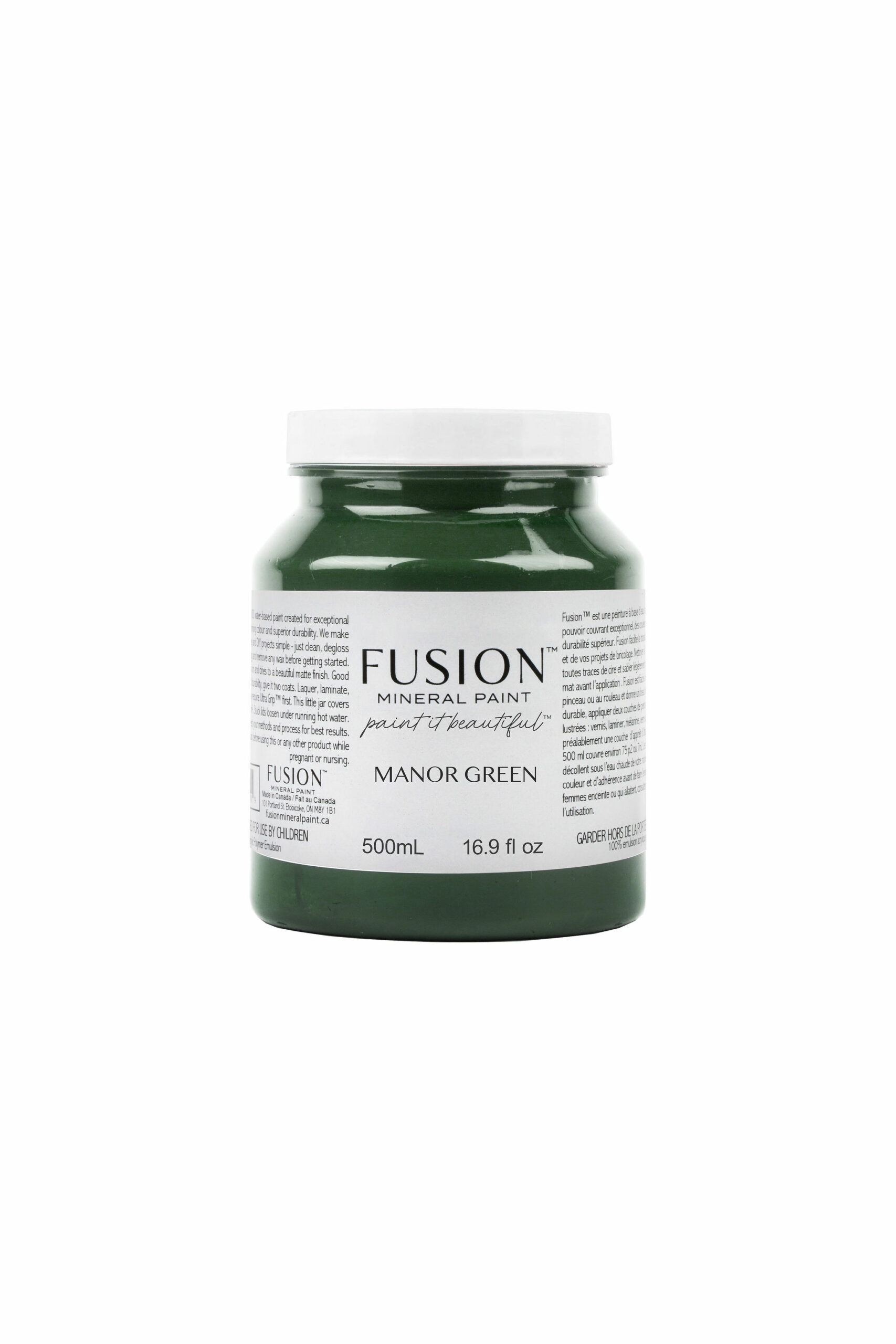 fusion mineral paint manorgreen pint