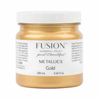 fusion mineral paint metalic gold r1