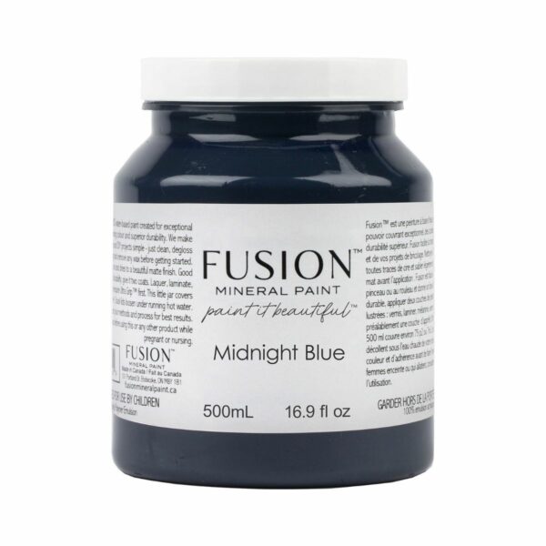 fusion mineral paint midnightblue pint