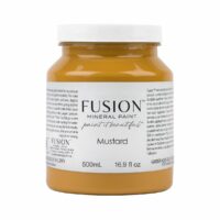 fusion mineral paint mustard pint