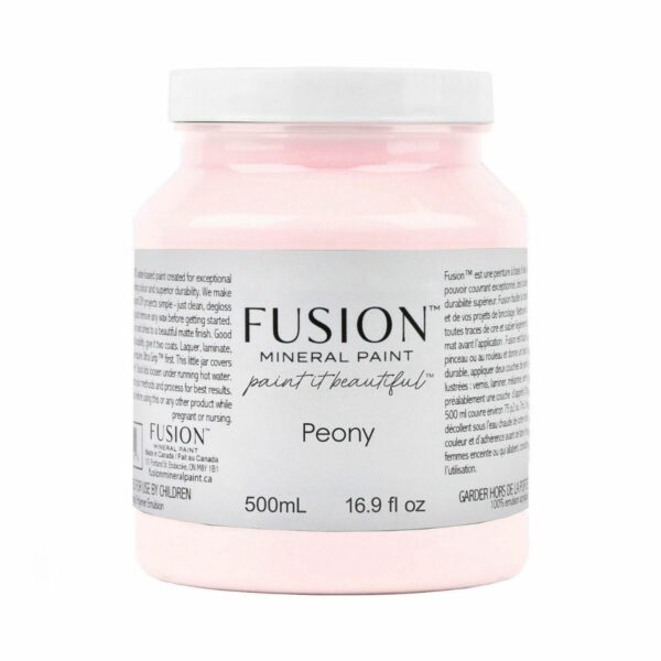 fusion mineral paint peony pint