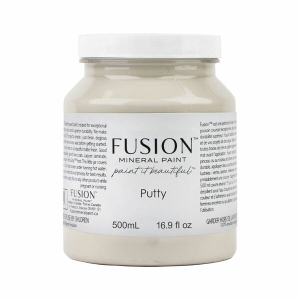 fusion mineral paint putty pint