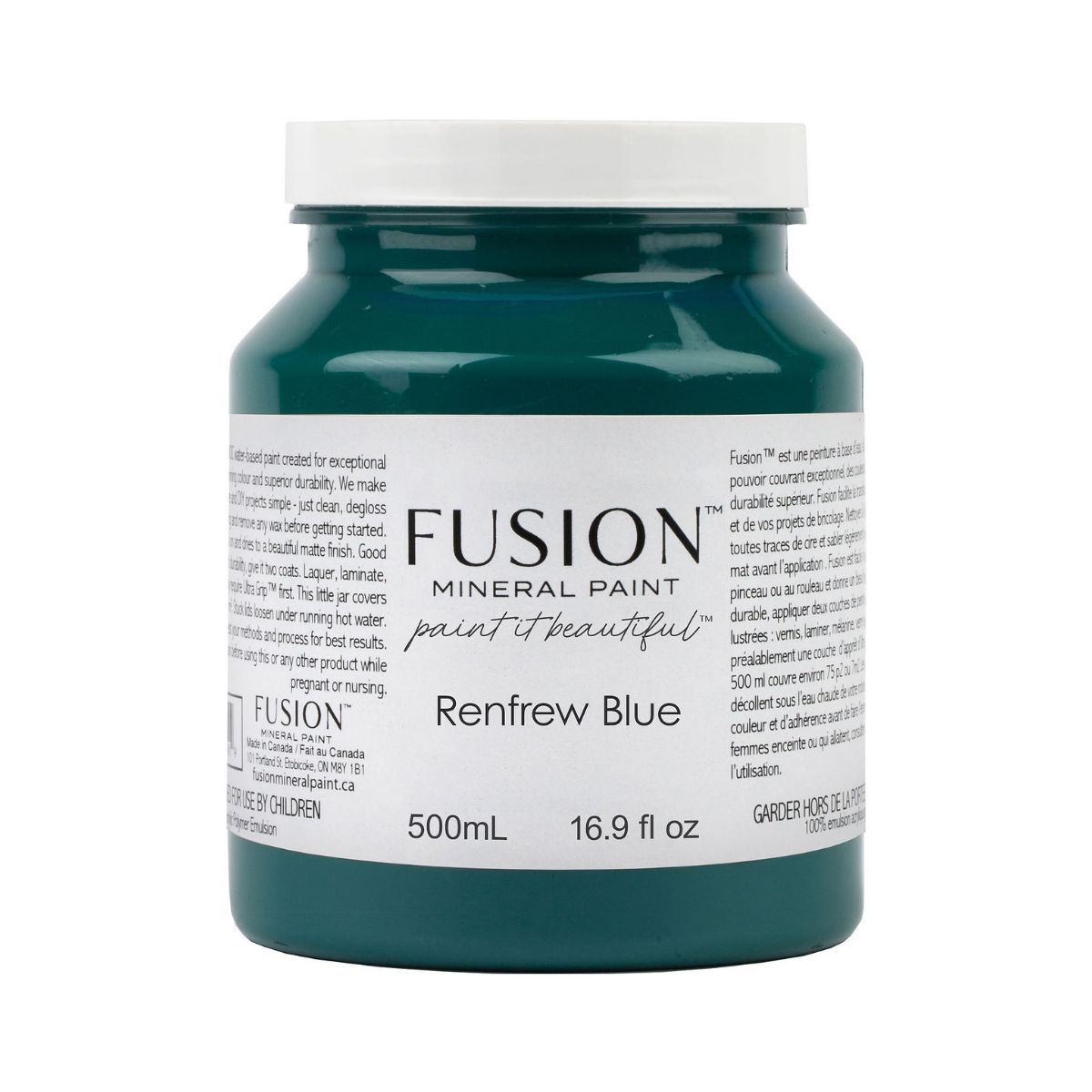 fusion mineral paint renfrewblue pint