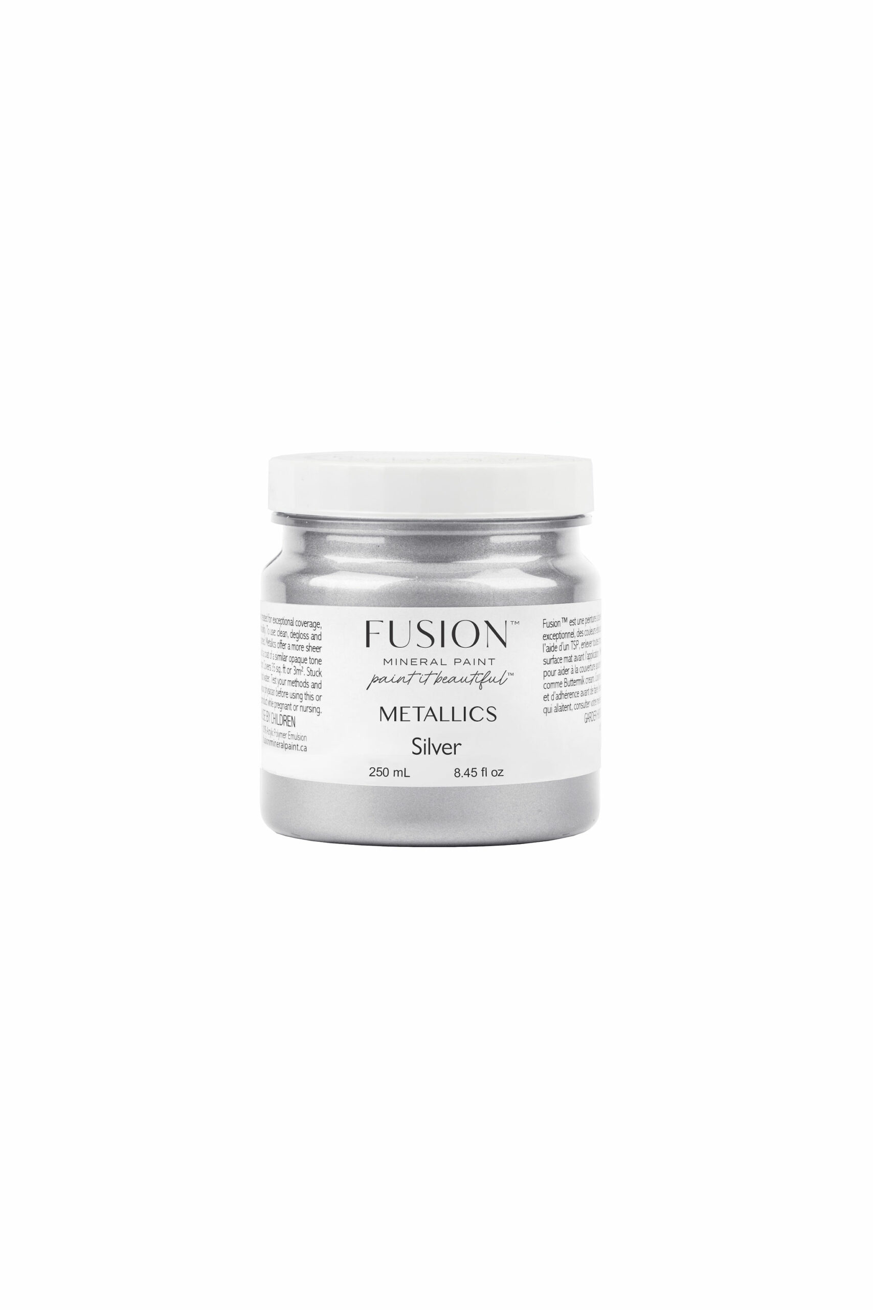 fusion mineral paint silver 250