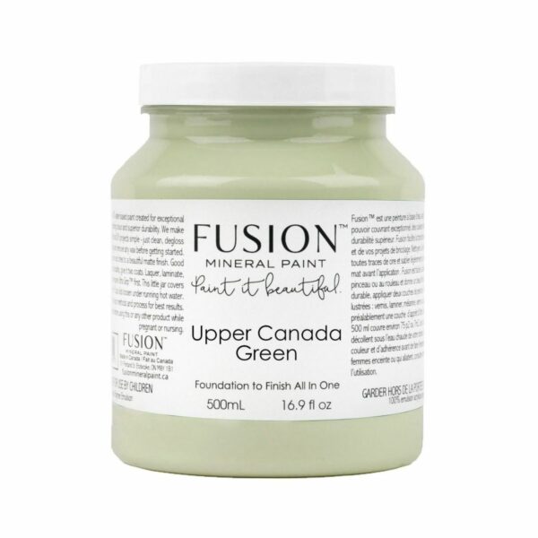 fusion mineral paint uppercanadagreen pint