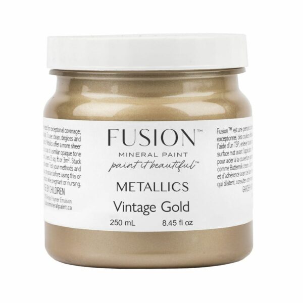 fusion mineral paint vintagegold 250