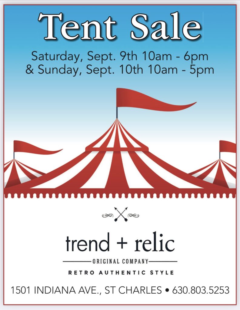Tent Sale Ad