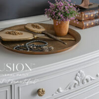 12 Fusion Mineral Paint Parchment Dresser WR 230426 1975(1)